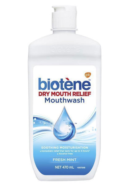 【Biotene】白樂汀清新薄荷漱口水 470ML Dry Mouth Oral Rise Mouthwash 470ML