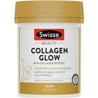 【Swisse】水光片 120片 Beauty Collagen Glow With Collagen Peptides 120 Tablets