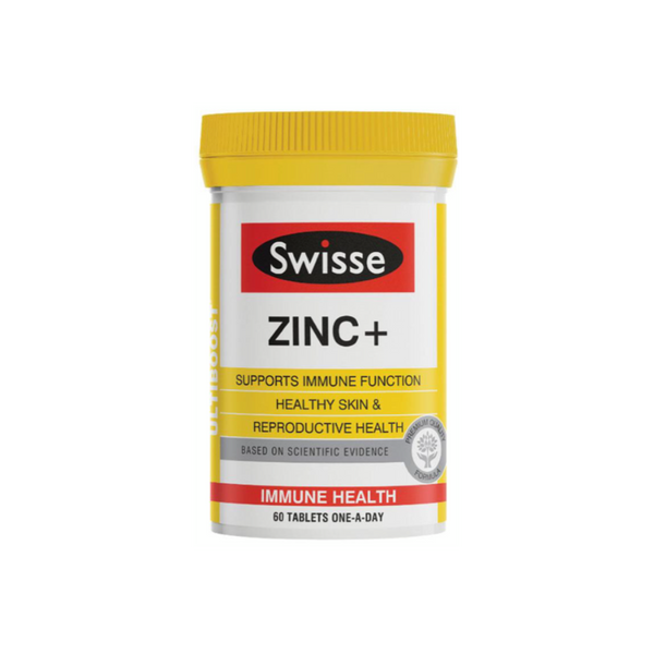 【Swisse】鋅片 60片 Ultiboost Zinc+ 60 Tablets