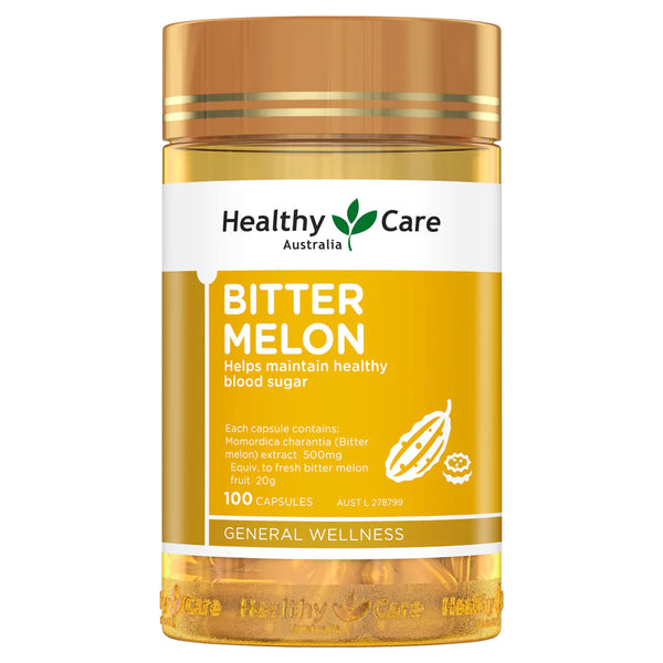 【Healthy Care】苦瓜膠囊100顆 效期2024.02 Bitter Melon 100 Capsules