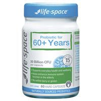 【Life Space】60歲以上長者益生菌 60顆 Probiotic For 60+ Years 60 Capsules