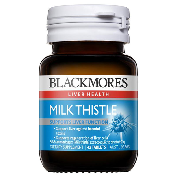 【BLACKMORES】 護肝片 42顆 Milk Thistle 42 Tablets