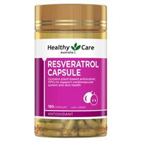 【Healthy Care 】白藜蘆醇 180顆 效期 2024.09 Resveratrol 180 Capsules