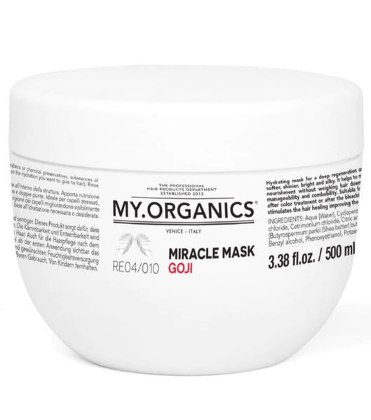 【My Organics】枸杞子髮膜500ML 效期 2025.09 Goji Miracle Mask 500ML