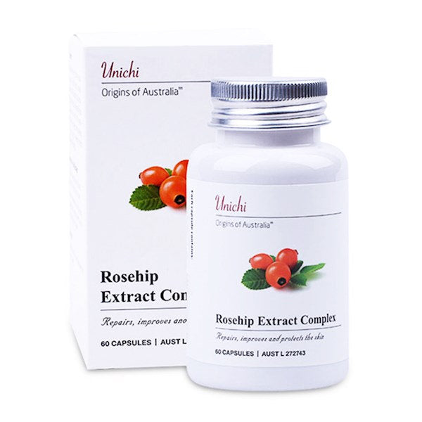 【Unichi】 玫瑰果精華膠囊 60顆 效期 Rosehip Extract Complex 60 Capsules