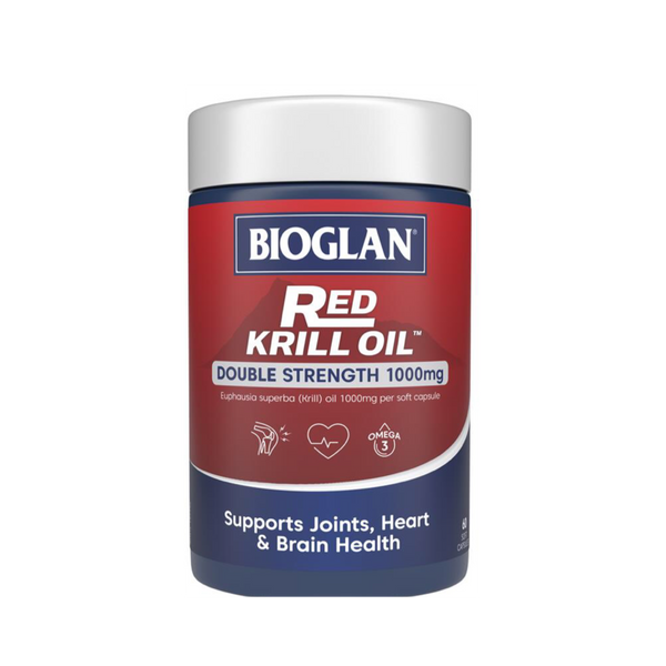 【BIOGLAN】紅磷蝦油 60顆 效期 2025.10 Red Krill Oil 1000mg 60 Capsules