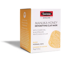 【Swisse】 麥蘆卡蜂蜜深層清潔面膜 70G Skincare Manuka Honey Detoxifying Clay Mask 70G