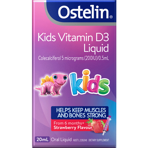 【Ostelin】 兒童維他命D3滴劑 20ML 效期 2024.02 Kids Vitamin D3 Liquid 20ML