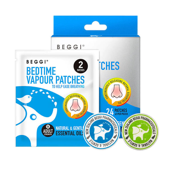 【BEGGI】成人精油貼片24入 效期 2024.08 Bedtime Vapour Patches Adult 24 Patches